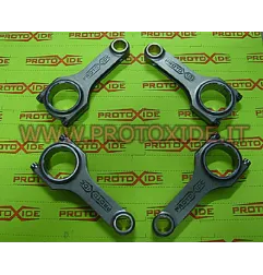 Bielas reforçadas de aço motor Fire Fiat Punto 1200 - 1400 8v 16v Lancia Y H invertido Bielas em H invertido