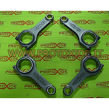 Bielle rinforzate acciaio motore Fire Fiat Punto 1200 - 1400 8v 16v Lancia Y H rovesciata Bielle ad H rovesciata