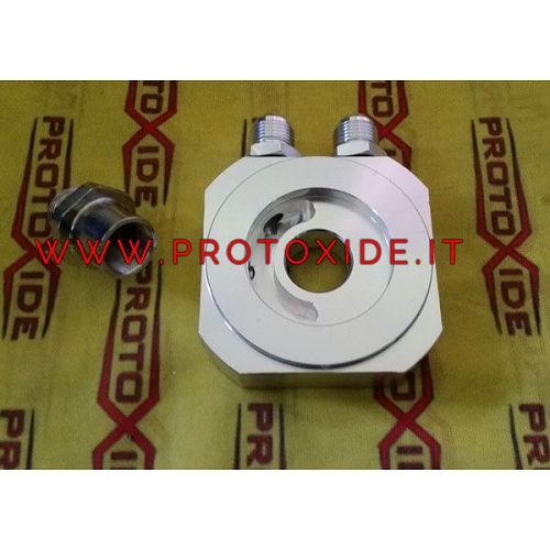 Adattatore sandwich portafiltro radiatore olio Nissan Patrol Gr 3/4 16 - 1-12 Supporti filtro olio e accessori per radiatore ...