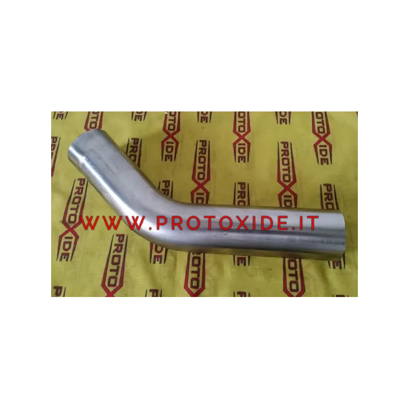 45-Grad-Edelstahlbogen, 50 mm Außendurchmesser, 1,5 mm Dicke