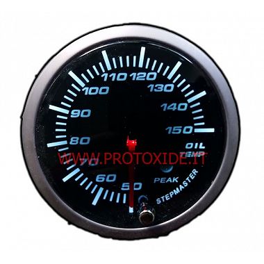 medidor de temperatura da água com memória e pico instalado no Opel OPC Race. kit completo Medidores de temperatura