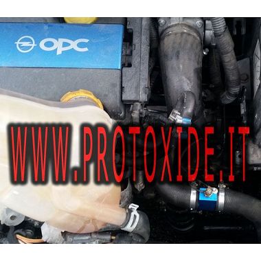 Water temperature meter with memory and peak installed on Opel OPC Race. COMPLETE KIT Temperature measurers