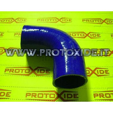 90 ° elbow silicone 76mm Reinforced silicone elbow
