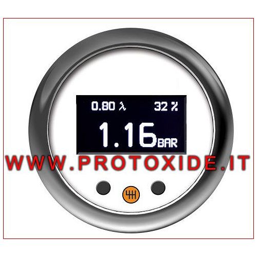 Aşırı yükleme - Turbo manometre - BİR ARAÇ 52mm IN Airfuel Basınç göstergeleri Turbo, Benzin, Yağ