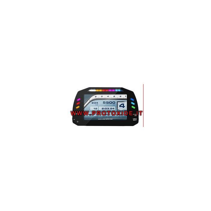 Digitaal dashboard voor Fiat 500 - Abarth GrandePunto Digitale dashboards voor auto's en motorfietsen