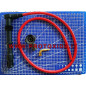 Kit de cables de bujía ProtoXide rojo de alta conductividad hecho a medida Kit de cables de bujía ProtoXide rojo de alta conductividad hecho a medida