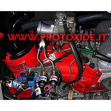 Kit a protossido d'azoto per Vecchia 500 2 cilindri carburatore Kit Protossido Auto Benzina e Diesel