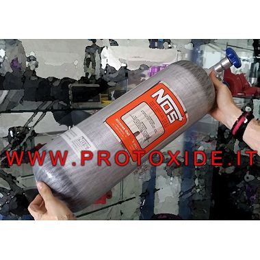 Cylinder NOS lustgas kolfiber USA 5,8 kg tom Cylindrar för lustgas