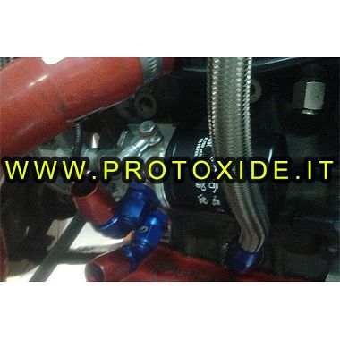 KIT adapter specifieke olieradiator Fiat Abarth 1400 t-jet past Oliefiltersteunen en accessoires voor sandwich-oliekoelers