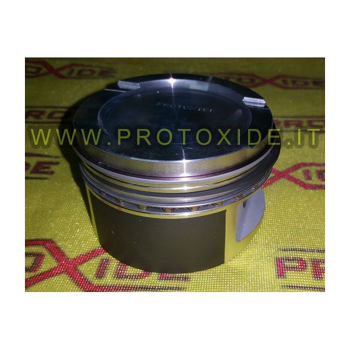 Transformación de pistones moldeados descomprimidos Motor Turbo FIAT FIRE 1200 8V Pistones automáticos forjados Transformación de pistones moldeados descomprimidos Motor Turbo FIAT FIRE 1200 8V Pistones automáticos forjados