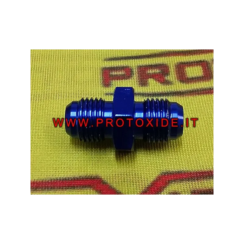 Нипел 6AN - 6AN прав фитинг