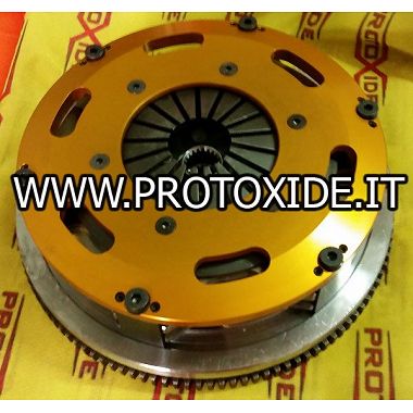 Kit Volano frizione rinforzata bidisco rame Fiat Coupe 2000 Turbo 20V acciaio Kit volani acciaio frizione BIDISCO rinforzati