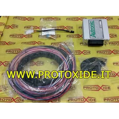 unidade de controle completo com chicote de fios do motor Autronic instalado no Fiat Punto GT - Uno Turbo Unidades de control...