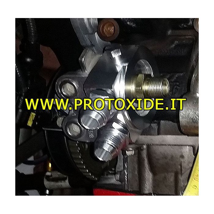 Adattatore sandwich radiatore olio Fiat 500 Abarth T-jet - Fiat Panda 100HP 1200 1400 8-16v Adattatore sandwich radiatore olio Fiat 500 Abarth T-jet - Fiat Panda 100HP 1200 1400 8-16v