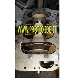 Virabrequim Lancia Delta 2000 em aço com 8 contrapesos curso 90 mm