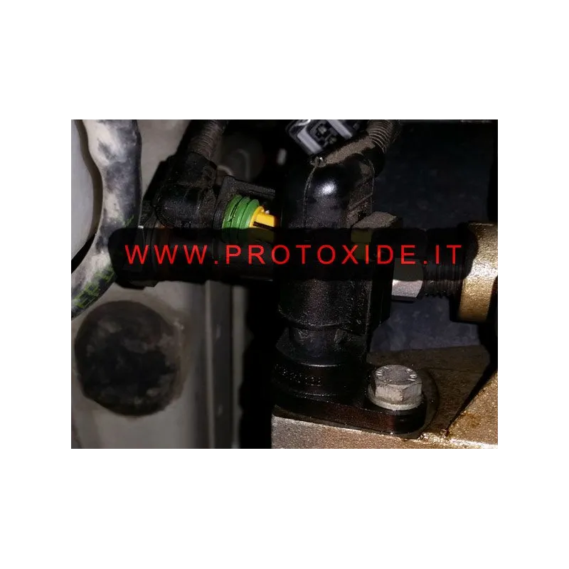 Adapteraansluiting voor het monteren van oliedruksensor Fiat 500 Abarth Panda 100pk motoren