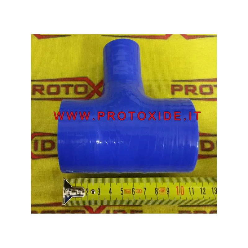 diâmetro 63 milímetros luva de silicone azul T