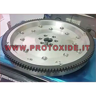 Aluminum flywheel for Punto GT Lightweight steel and aluminum flywheels