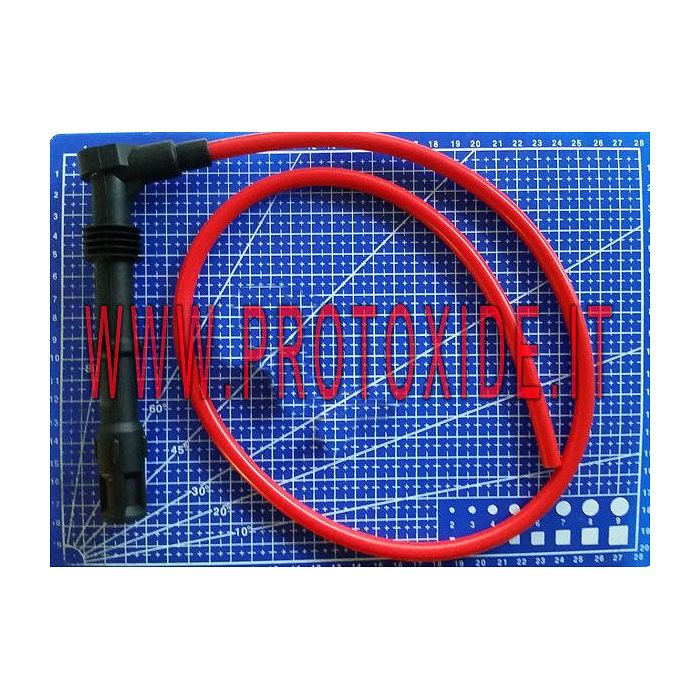 Gekräuseltes Kerzenkabel nur noch zu beenden