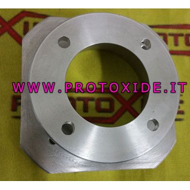 Increased throttle body flange for abarth aluminum engines Intake manifold flanges