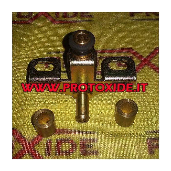 Adattatore flauto per regolatore pressione benzina esterno Rover v8 specifico