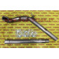 Garrett GT28 Exhaust Downpipe -GTX28 Increased Audi Volkswagen 2000 TSFI Without Catalytic Converter 76mm With Central