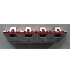 Flange til indsugningsmanifold Fiat 500 Abarth 1400 16v Panda 100hp aluminium Aluminiums indsugningsmanifoldflanger og gasspj...