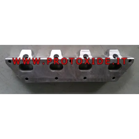 Flanșă colector admisie Fiat 500 Abarth 1400 16v Panda 100hp aluminiu Flanse ale galeriei de admisie si corpuri de accelerati...