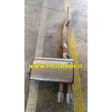 Echappement central et final Mini F56 2 000 inox avec soupape d'échappement télécommandée Systèmes d'échappement sport complets