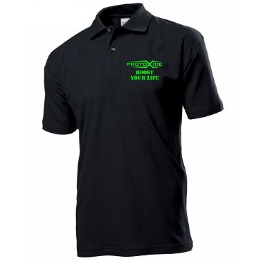 ProtoXide Polo Schwarz ProtoXide Bekleidungs-Merchandising-Gadgets