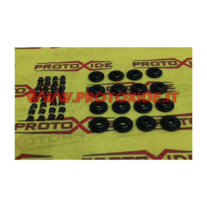 Steel cotters and plates for single-groove head valves, 8 pieces