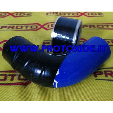 Nastro siliconico adesivo per cambio colorazione manicotti in silicone colore Nero Rosso Blu