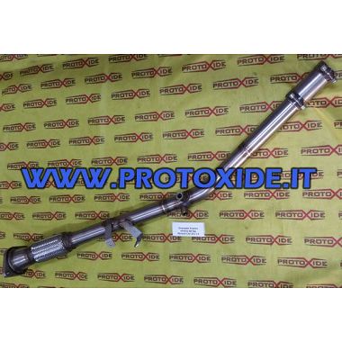 Wydech rury wydechowej eliminuje DPF FAP Renault Clio DCI 1.5 Downpipe Turbo Diesel and Tubes eliminates FAP