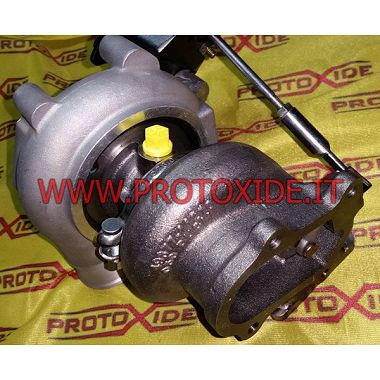 TD04 ProtoXide oversized turbocharger for 500 Abarth - Grandepunto - Mito 1.4 16v Turbochargers on competition bearings