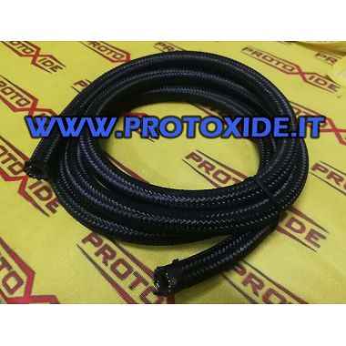 fuel hose in synthetic rubber with internal metal braid 10mm Fuel pipes - braided oil and aeronautical fittings