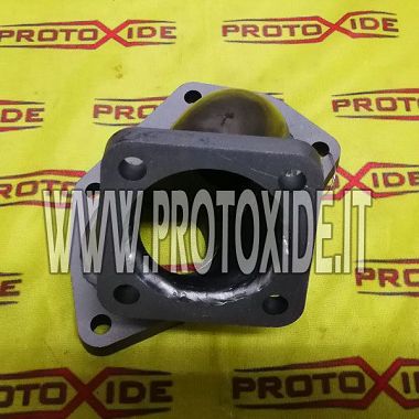 Bajante de escape aumentada Lancia Delta para Turbo TD05 Mitsubishi Evo 8-9 acero inoxidable Motores de gasolina turbo de tub...