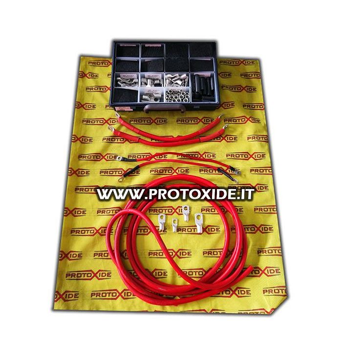 Stor diameter kobber generator batterikabel