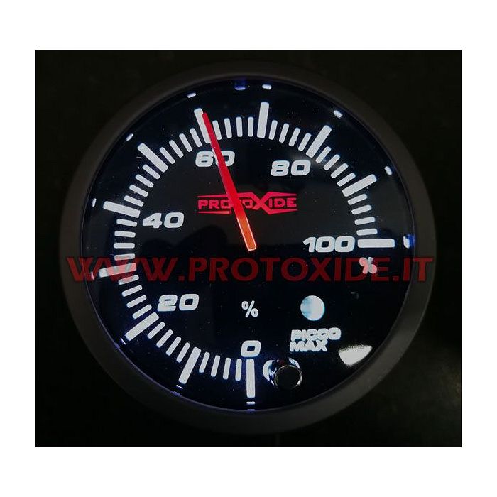 Percent Duty Meter Injector used with 60mm round peak memory