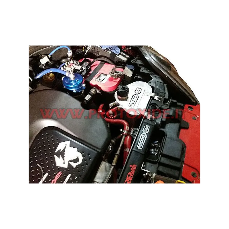 Fiat GrandePunto Abarth aluminium motorwatertank