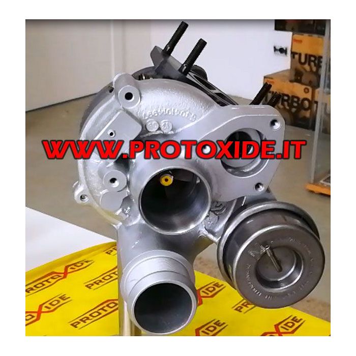 Increased turbocharger K03-K04 for 1.600 Peugeot 207, RCZ, Citroen DSG, Minicooper R56 R59 Turbochargers on competition bearings