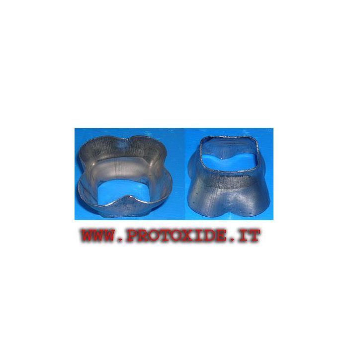 תיבה 4 ב 1 אוגנים עבור טורבו, Downpipe ו Wastegate