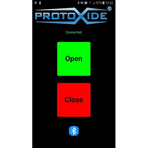 Интерфейс блока управления закрытием выхлопного отверстия глушителя Bluetooth и приложение для Android Глушитель выхлопных га...