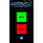 Bluetooth demper uitlaat opening sluiting besturingseenheid interface en Android App