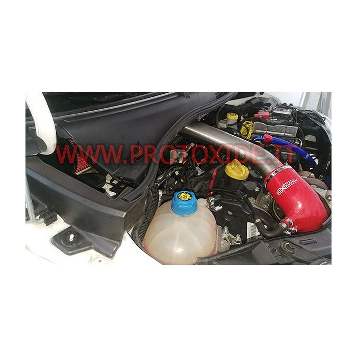 Admisión directa con filtro de aire deportivo 500 Abarth 1.400 turbo 16v Manguitos específicos para coches