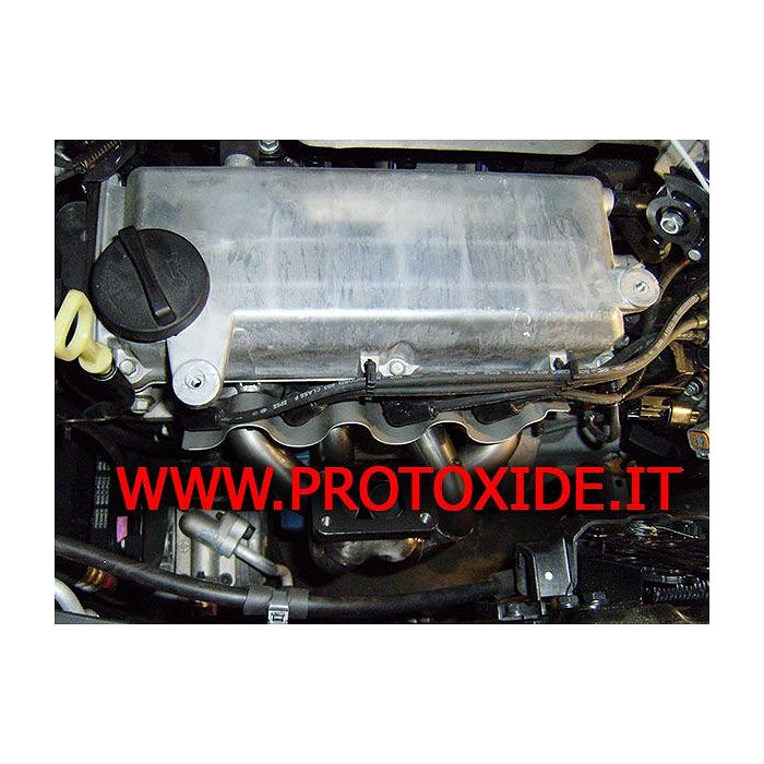 Collettore scarico acciaio Hyundai I10 1.1 Turbo con wastegate esterna acciaio inox Collettori scarico acciaio motori Turbo B...