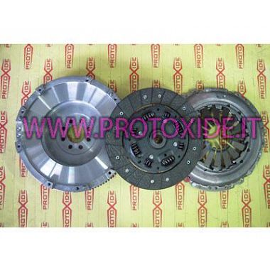 Single mass flywheel kit reinforced clutch Fiat Grande Punto Fiat 500 Turbo 1300 MJet 90hp Steel flywheel kit with reinforced...