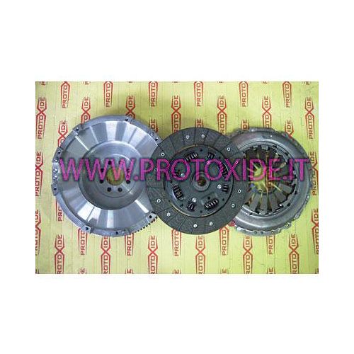 Einmassenschwungradsatz verstärkte Kupplung Fiat Grande Punto Fiat 500 Turbo 1300 MJet 90 PS Schwungradsatz aus Stahl mit ver...
