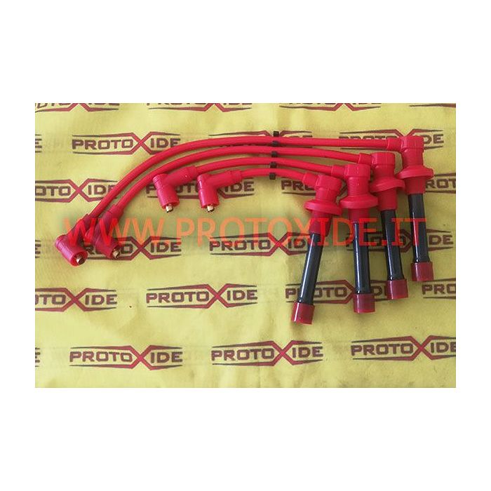 Red Fiat Punto 1.2 16V cables de bujías 1a serie alta conductividad Cables de vela específicos para automóviles