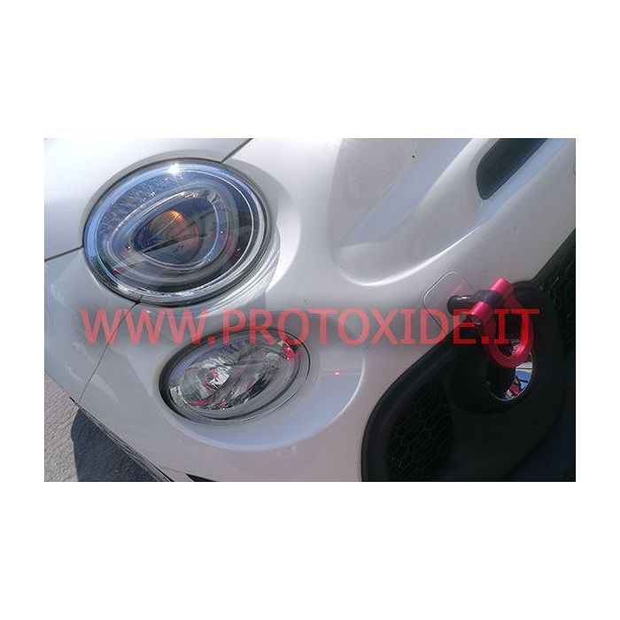 וו הגרירה anodized ספציפי Alu עבור פיאט 500 תומכים מחוזקים, ידיות הילוכים