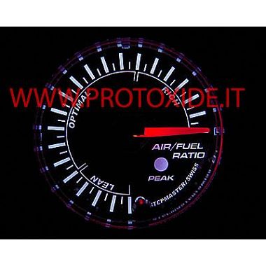 Carburação estequiométrica de combustível de ar com ponteiro de 60 mm com sonda de banda larga Carburação do ar